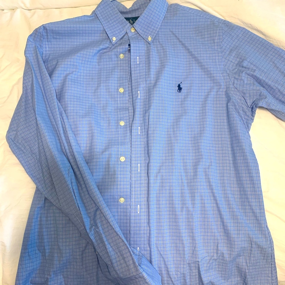 Polo long sleeve button down